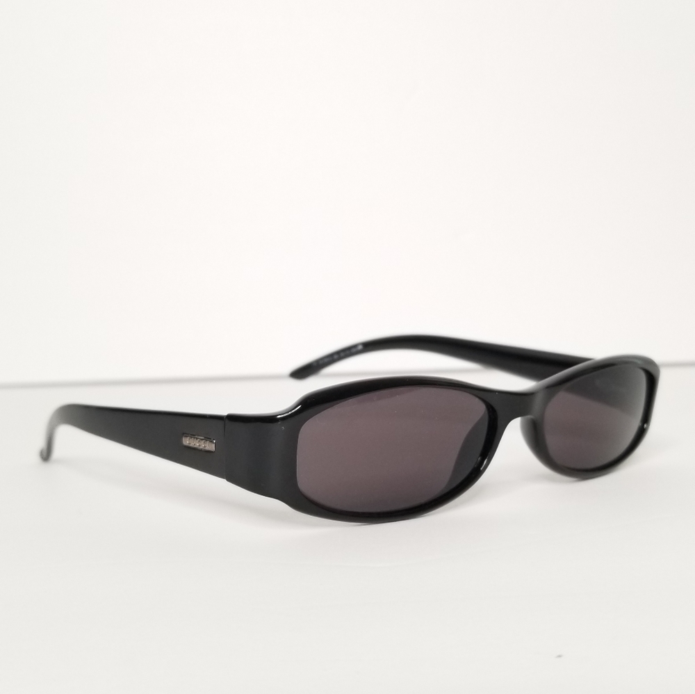 Vtg Gucci Small Black Sunglasses
